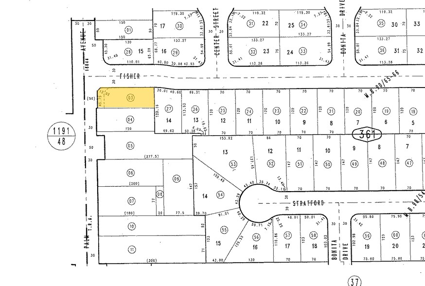 7035 Palm Ave, Highland, CA for sale - Plat Map - Image 2 of 2