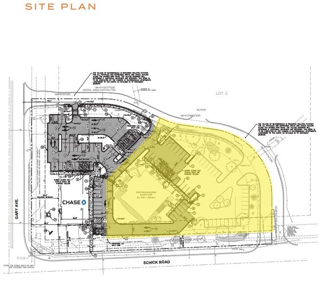 439 W Schick Rd, Bloomingdale, IL for sale - Site Plan - Image 2 of 2