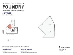 1055 Thomas Jefferson St NW, Washington, DC for lease Interior Photo- Image 1 of 1