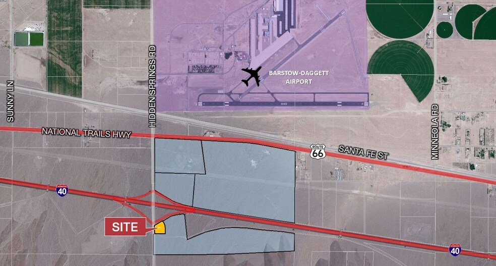 Highway 40, Daggett, CA for sale - Building Photo - Image 1 of 1