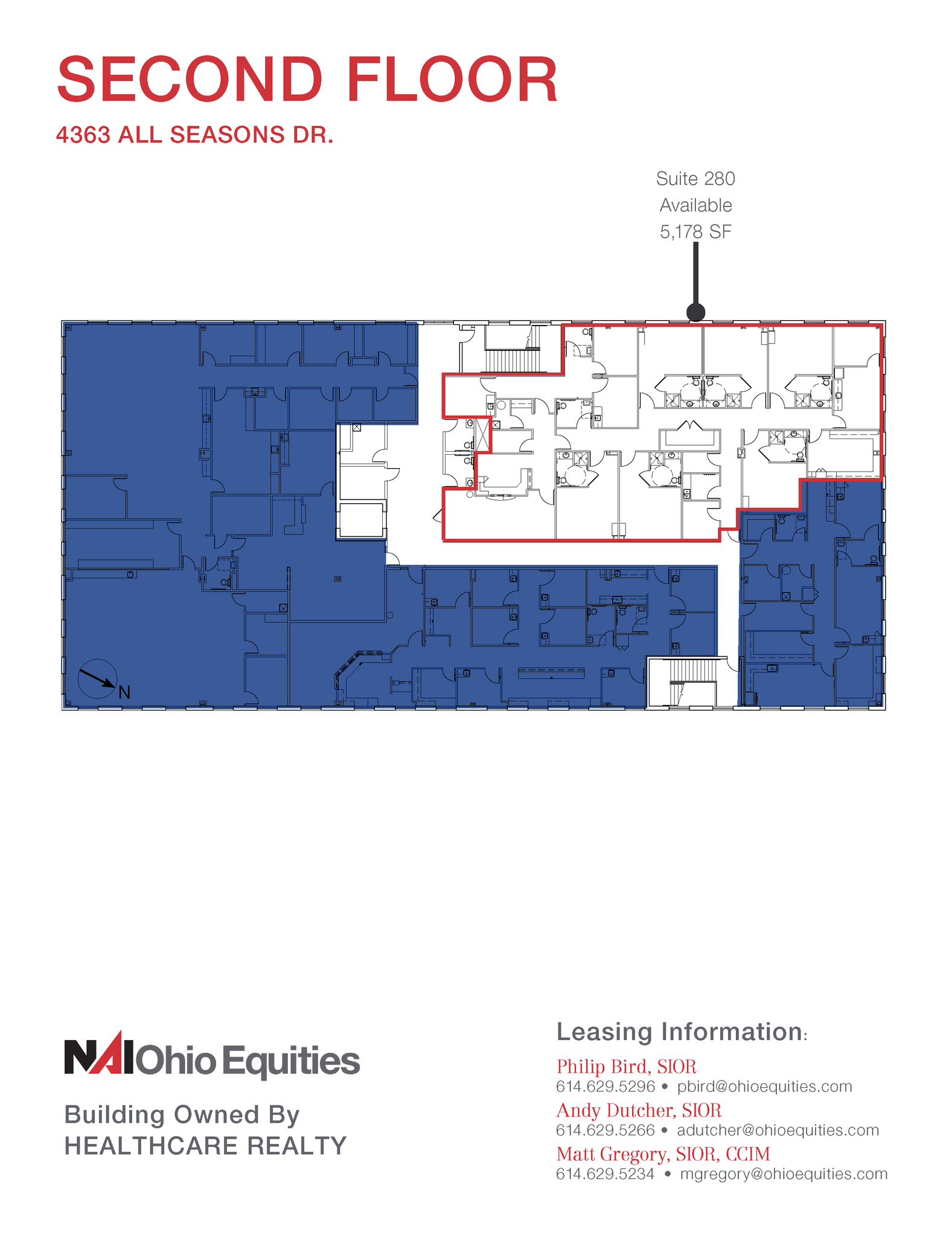 4363 All Seasons Dr, Hilliard, OH for lease Floor Plan- Image 1 of 1