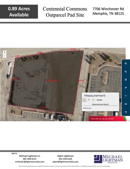 Polo Grounds Blvd, Memphis, TN for sale - Aerial - Image 2 of 3