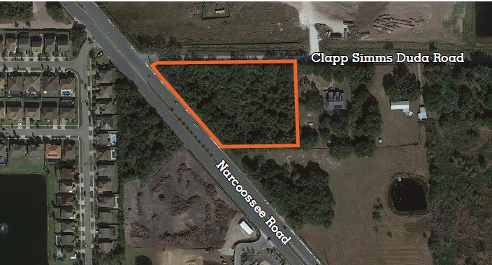 Clapp Simms Duda Rd & Narcoossee Rd, Orlando, FL for sale - Building Photo - Image 1 of 1