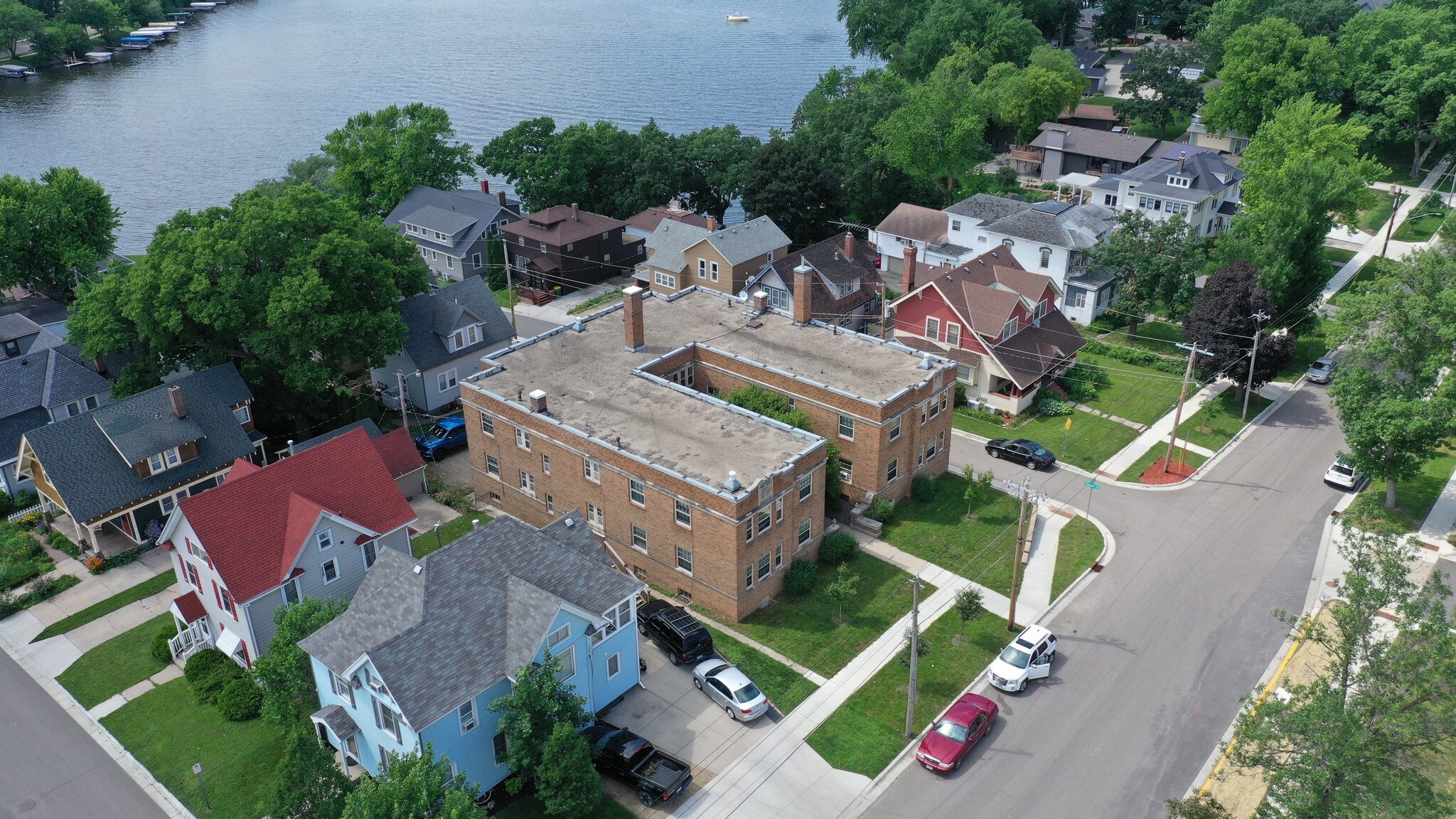 407-409 Park Ave, Albert Lea, MN for sale Aerial- Image 1 of 1
