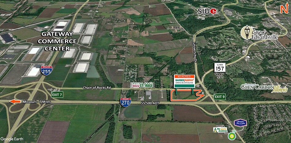 Chain Of Rocks Rd, Edwardsville, IL for sale - Building Photo - Image 2 of 2