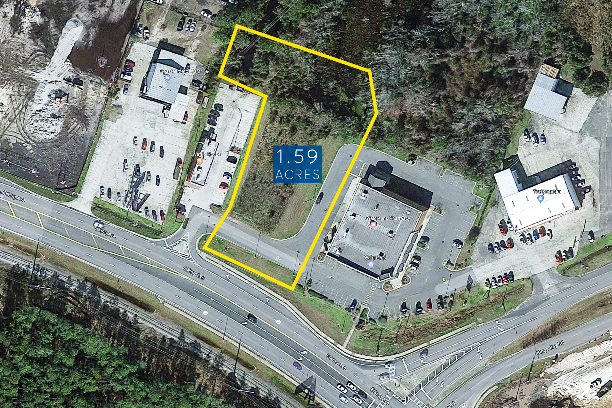 2060 Highway 40 East, Kingsland, GA for sale Aerial- Image 1 of 1