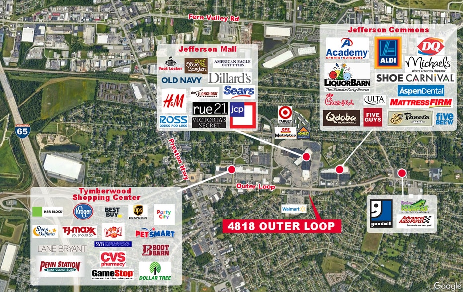 4818 Outer Loop, Louisville, KY 40219 Retail for Sale