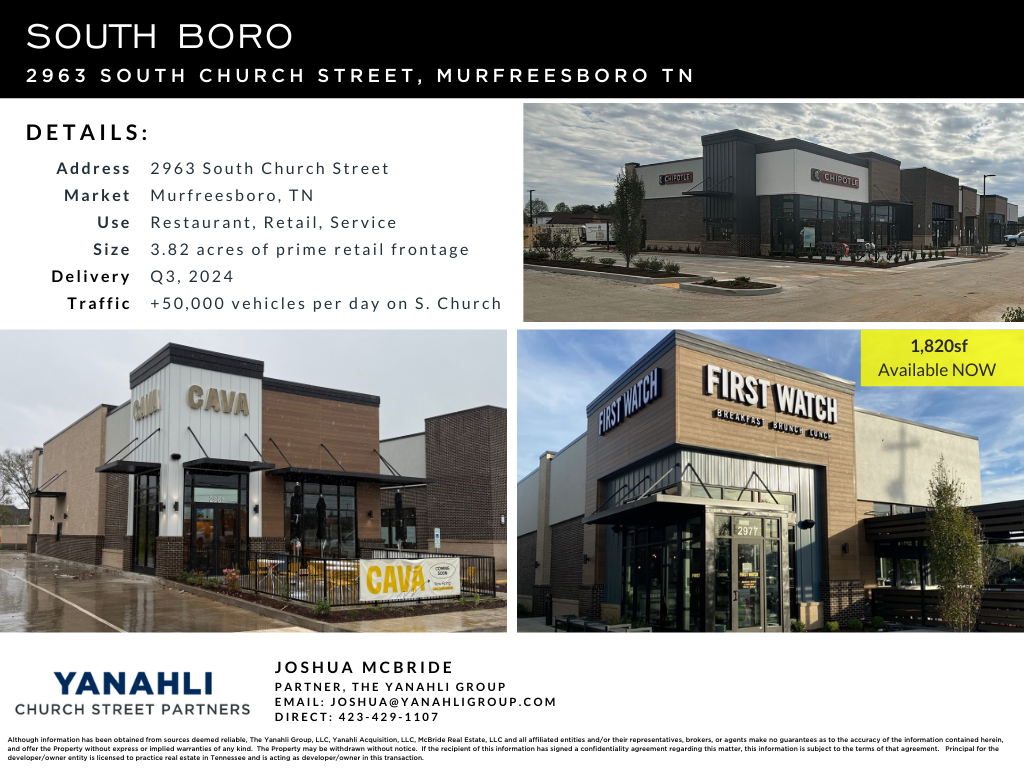 2963 S Church St, Murfreesboro, TN for lease Building Photo- Image 1 of 11