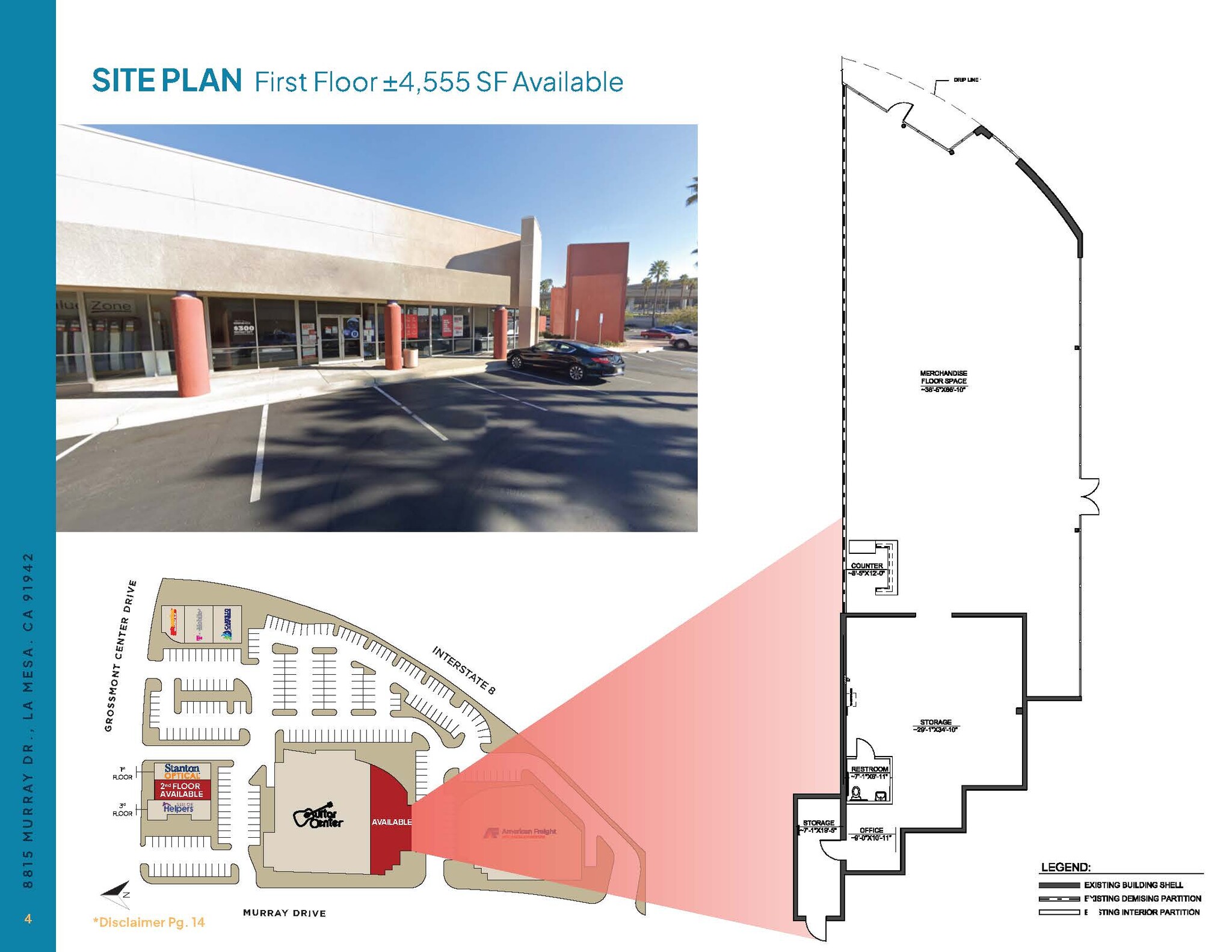 8900 Grossmont Blvd, La Mesa, CA for lease Building Photo- Image 1 of 1