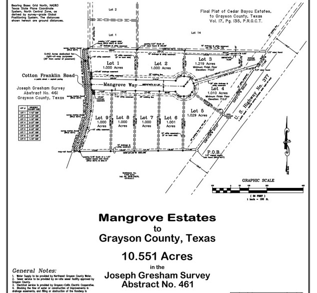 000 Mangrove Way, Gordonville, TX for sale - Building Photo - Image 2 of 3