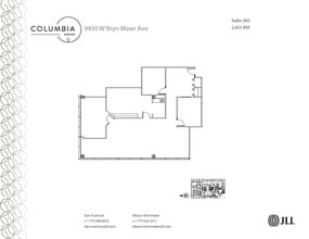 9450 W Bryn Mawr Ave, Rosemont, IL for lease Floor Plan- Image 1 of 1