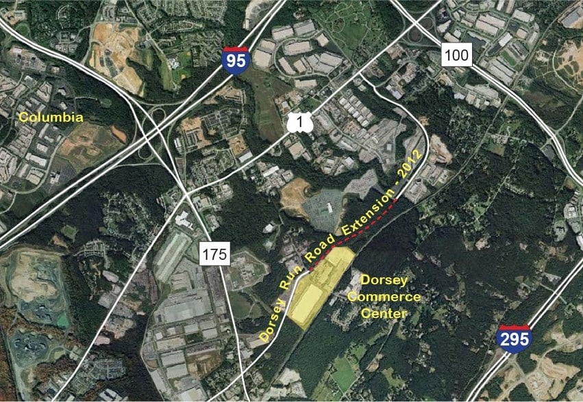 7587 Montevideo Rd, Jessup, MD for lease - Aerial - Image 2 of 8