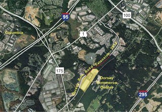 7587 Montevideo Rd, Jessup, MD - AERIAL map view