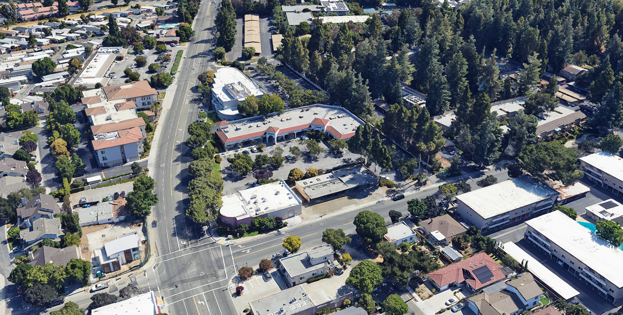 730 Central Ave, Mountain View, CA for sale Aerial- Image 1 of 5