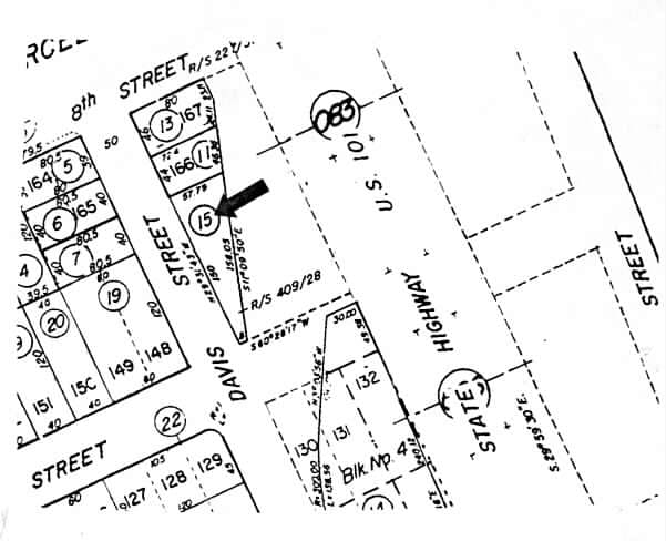 610 Davis St, Santa Rosa, CA for lease - Plat Map - Image 2 of 38