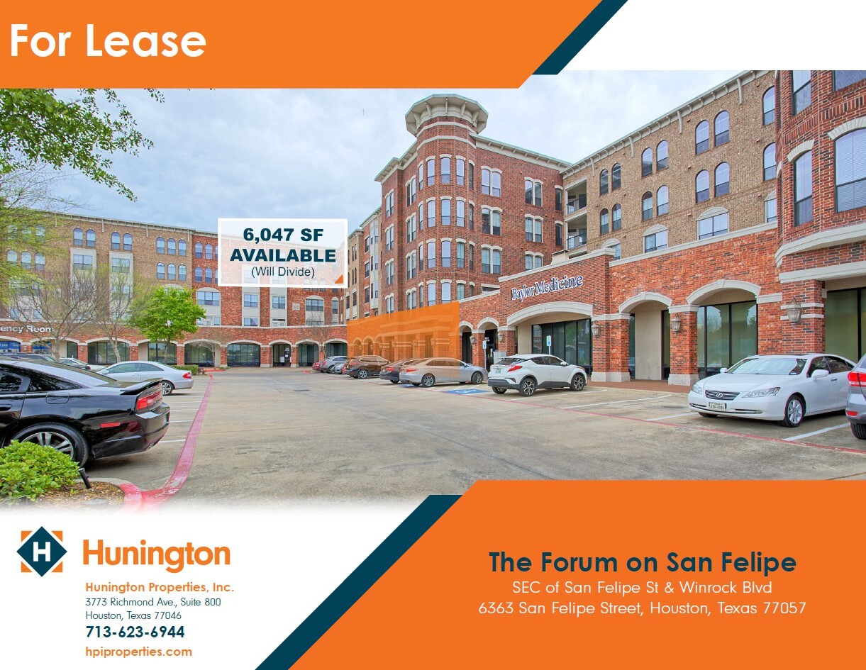 6363 San Felipe Dr, Houston, TX for lease Building Photo- Image 1 of 2