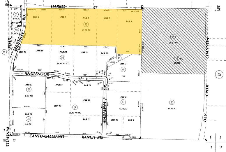 11640 Harrell St, Jurupa Valley, CA for sale - Plat Map - Image 1 of 1