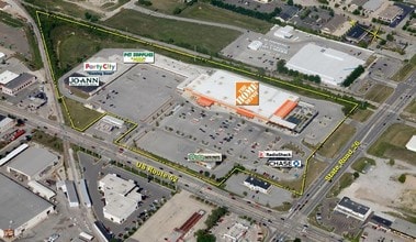 311 Sagamore Pky N, Lafayette, IN - AERIAL  map view - Image1