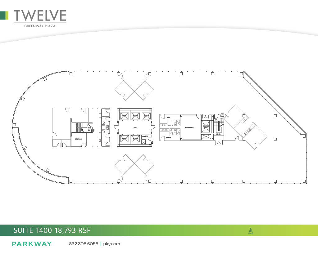 12 Greenway Plz, Houston, TX for lease Floor Plan- Image 1 of 1