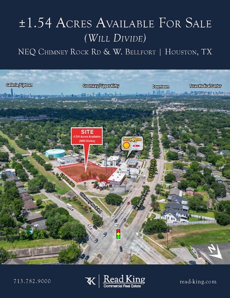 NEC W Bellfort & Chimney Rock Rd, Houston, TX for sale - Building Photo - Image 1 of 1