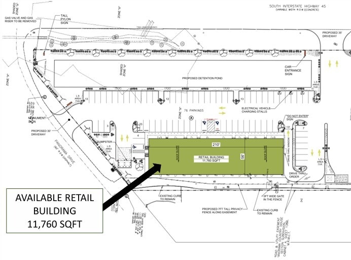 9355 I-45, Panorama Village, TX for lease - Building Photo - Image 3 of 3