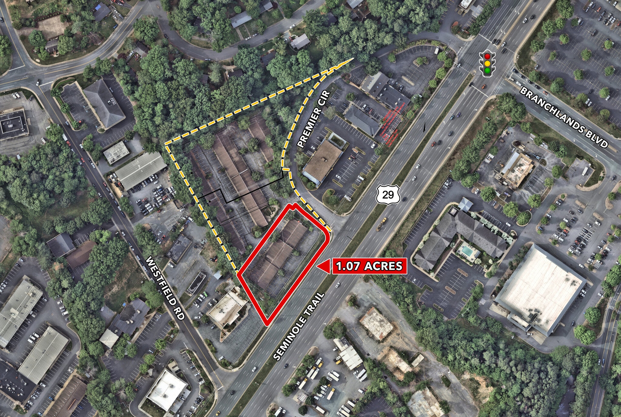 405 Premier Cir, Charlottesville, VA for sale Aerial- Image 1 of 2