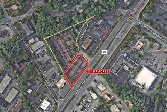 405 Premier Cir, Charlottesville, VA - AERIAL  map view