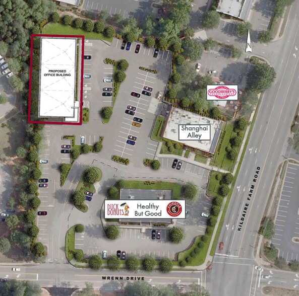 120 Wrenn Dr, Cary, NC for sale - Aerial - Image 2 of 3