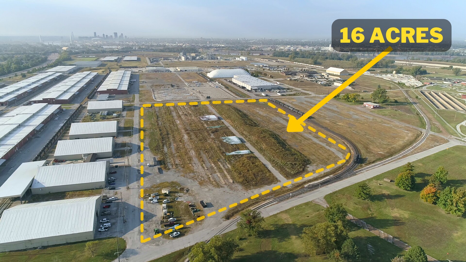 000 4th St, Madison, IL for lease Aerial- Image 1 of 5