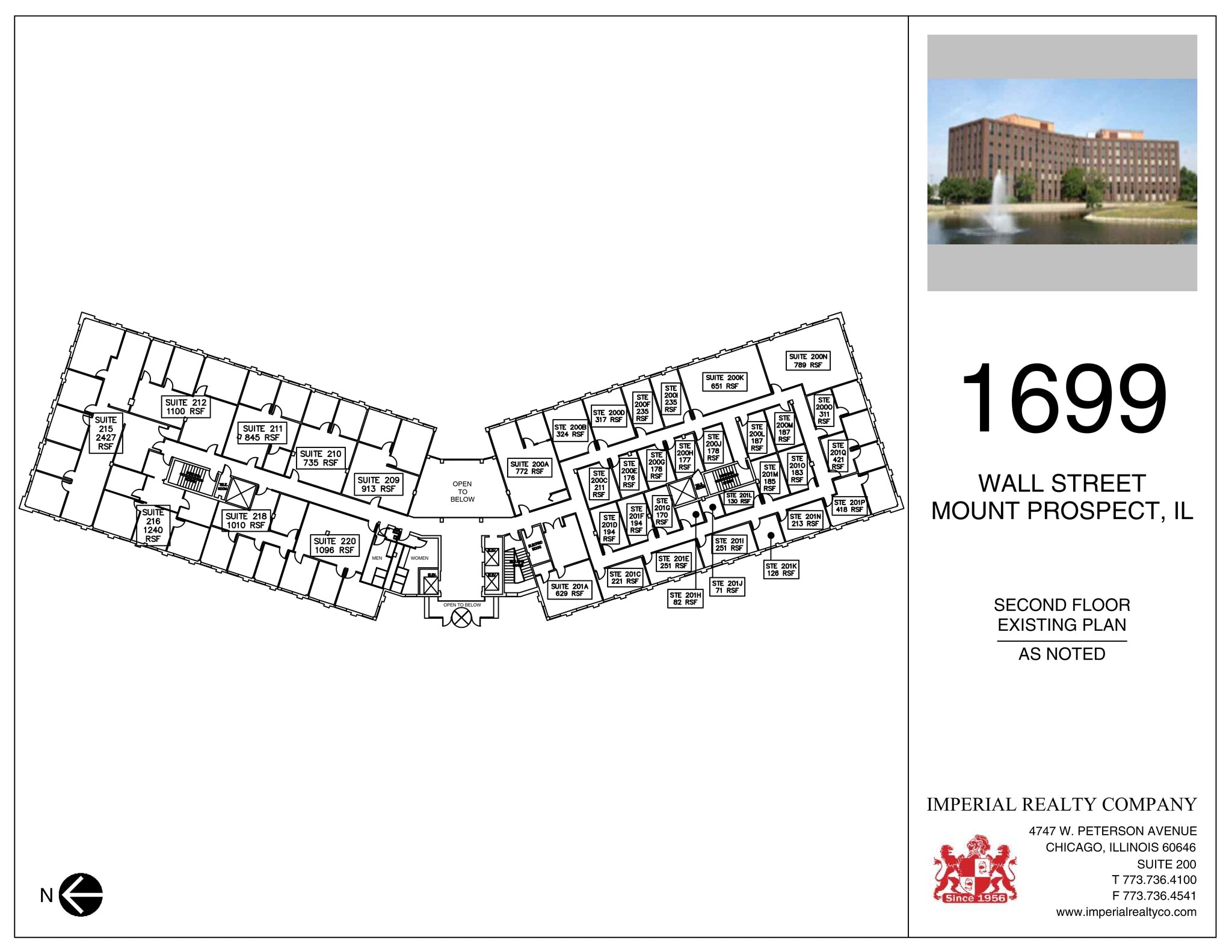 1699 Wall St, Mount Prospect, IL for lease Site Plan- Image 1 of 1