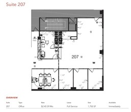 128-130 N Brand Blvd, Glendale, CA for lease Floor Plan- Image 1 of 1