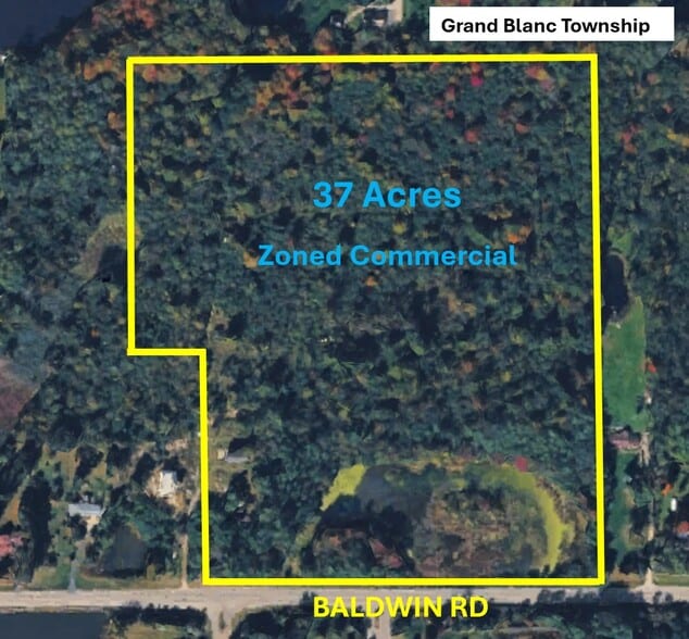 5043 Baldwin Rd, Holly, MI for sale - Site Plan - Image 2 of 2