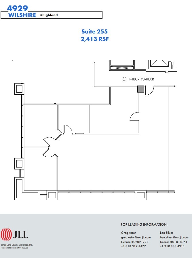 4929 Wilshire Blvd, Los Angeles, CA for lease Floor Plan- Image 1 of 1