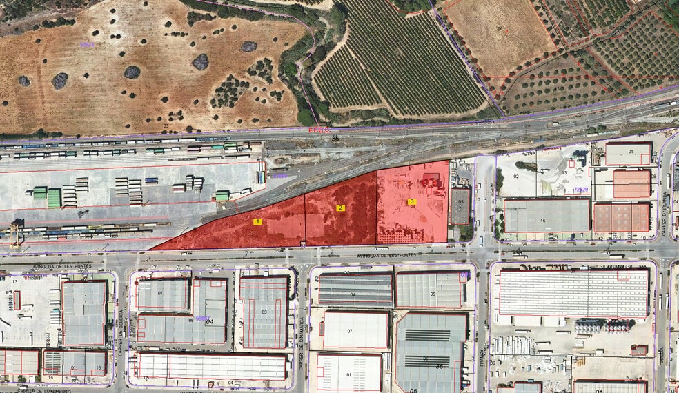 Land in Constantí, Tarragona for sale - Plat Map - Image 1 of 4