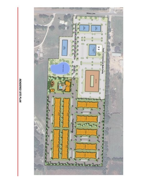 1700 Milrany Ln, Melissa, TX for sale - Site Plan - Image 3 of 3