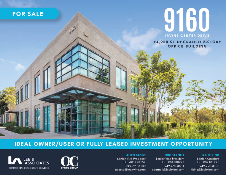 9160 Irvine Center Dr, Irvine, CA for sale - Building Photo - Image 1 of 10