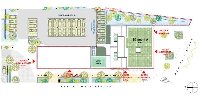 Rue Suzanne Barbanchon, La Chapelle-sur-Erdre for sale - Site Plan - Image 2 of 5