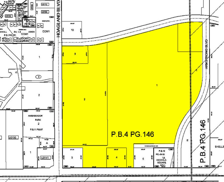 3831 W Vine St, Kissimmee, FL for lease - Plat Map - Image 2 of 10