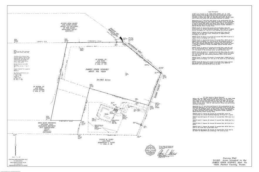 TBD Bankhead Highway, Aledo, TX for sale - Plat Map - Image 3 of 5