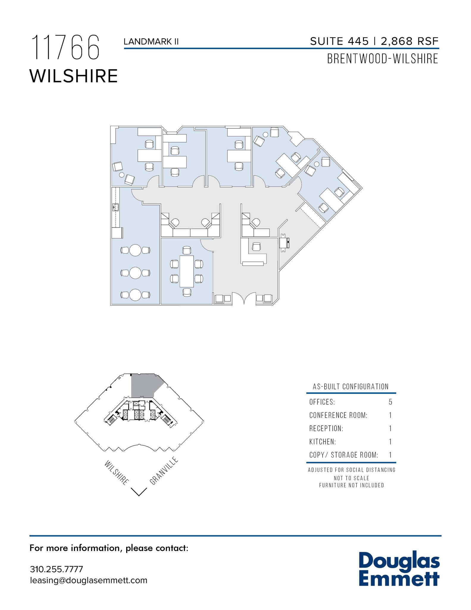 11766 Wilshire Blvd, Los Angeles, CA for lease Floor Plan- Image 1 of 1