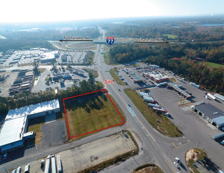 2010 Bluff Rd, Columbia, SC for sale - Aerial - Image 3 of 7