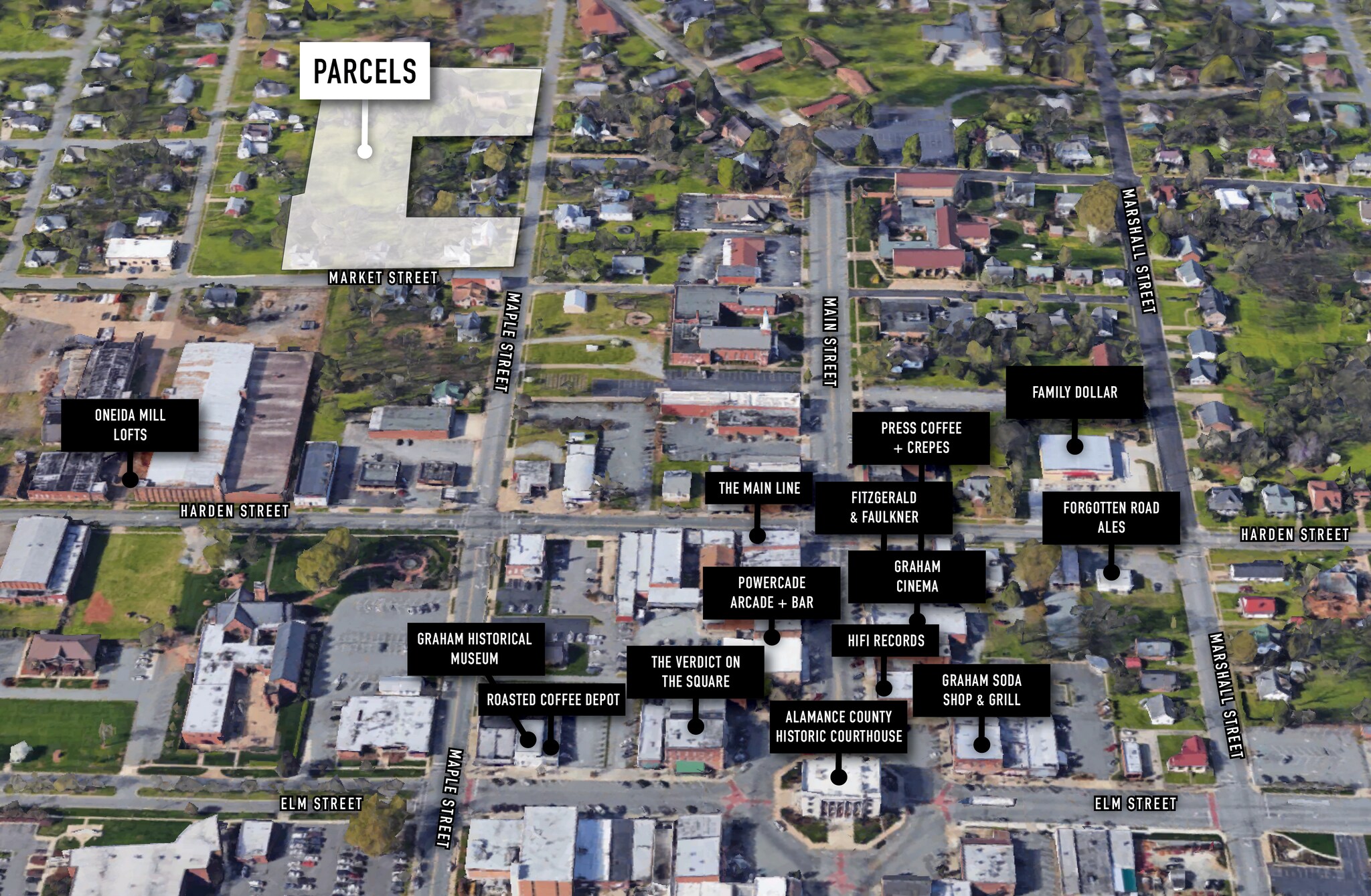 207 W Market St, Graham, NC for sale Primary Photo- Image 1 of 1