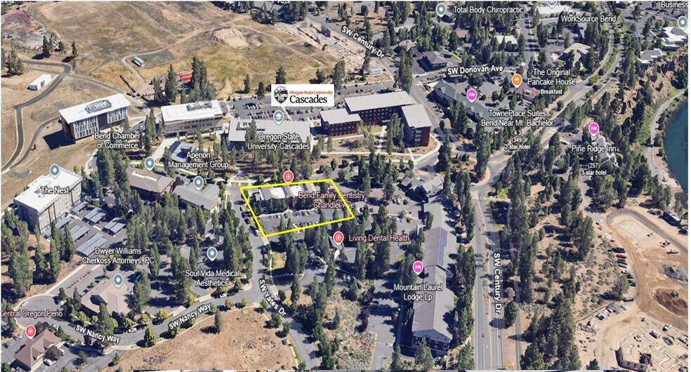 1475 SW Chandler Ave, Bend, OR for lease - Aerial - Image 3 of 15