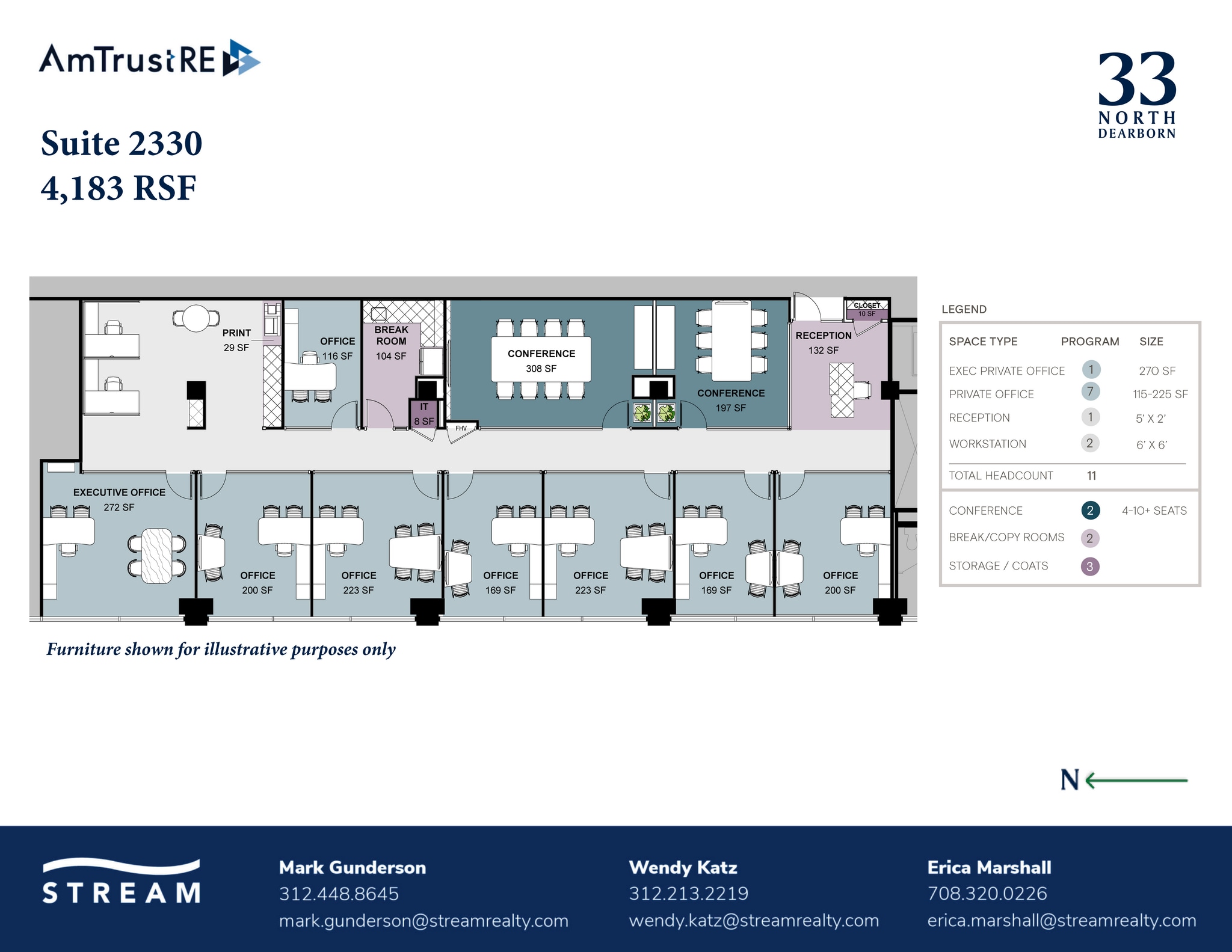 33 N Dearborn St, Chicago, IL for lease Floor Plan- Image 1 of 1