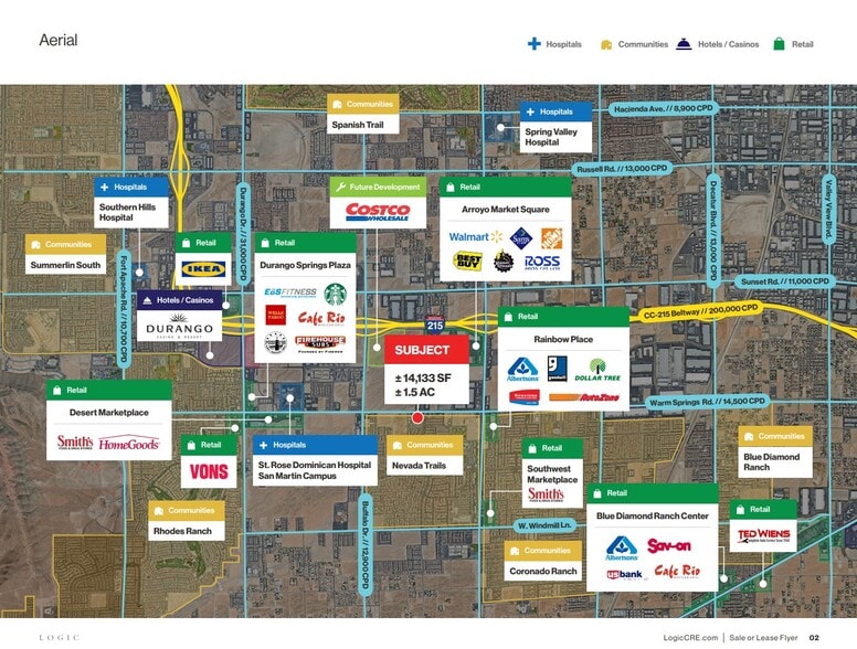 7315 W Warm Springs Rd, Las Vegas, NV for lease - Building Photo - Image 2 of 7