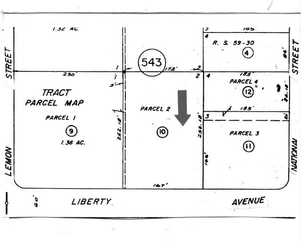 155 E Liberty Ave, Anaheim, CA for lease - Plat Map - Image 2 of 4