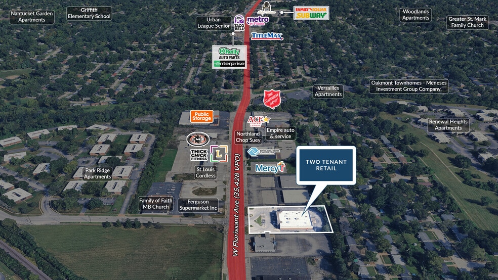 9070 W Florissant Ave, Saint Louis, MO for sale - Building Photo - Image 3 of 6