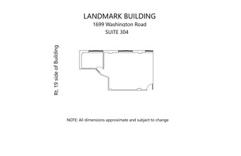 1699 Washington Rd, Pittsburgh, PA for lease Floor Plan- Image 1 of 1