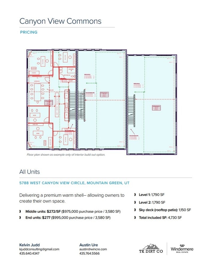 5788 Canyon View Pl, Mountain Green, UT 84050 - Unit 02 -  - Floor Plan - Image 1 of 1