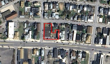 459 W Broad St, Hazleton, PA - AERIAL  map view